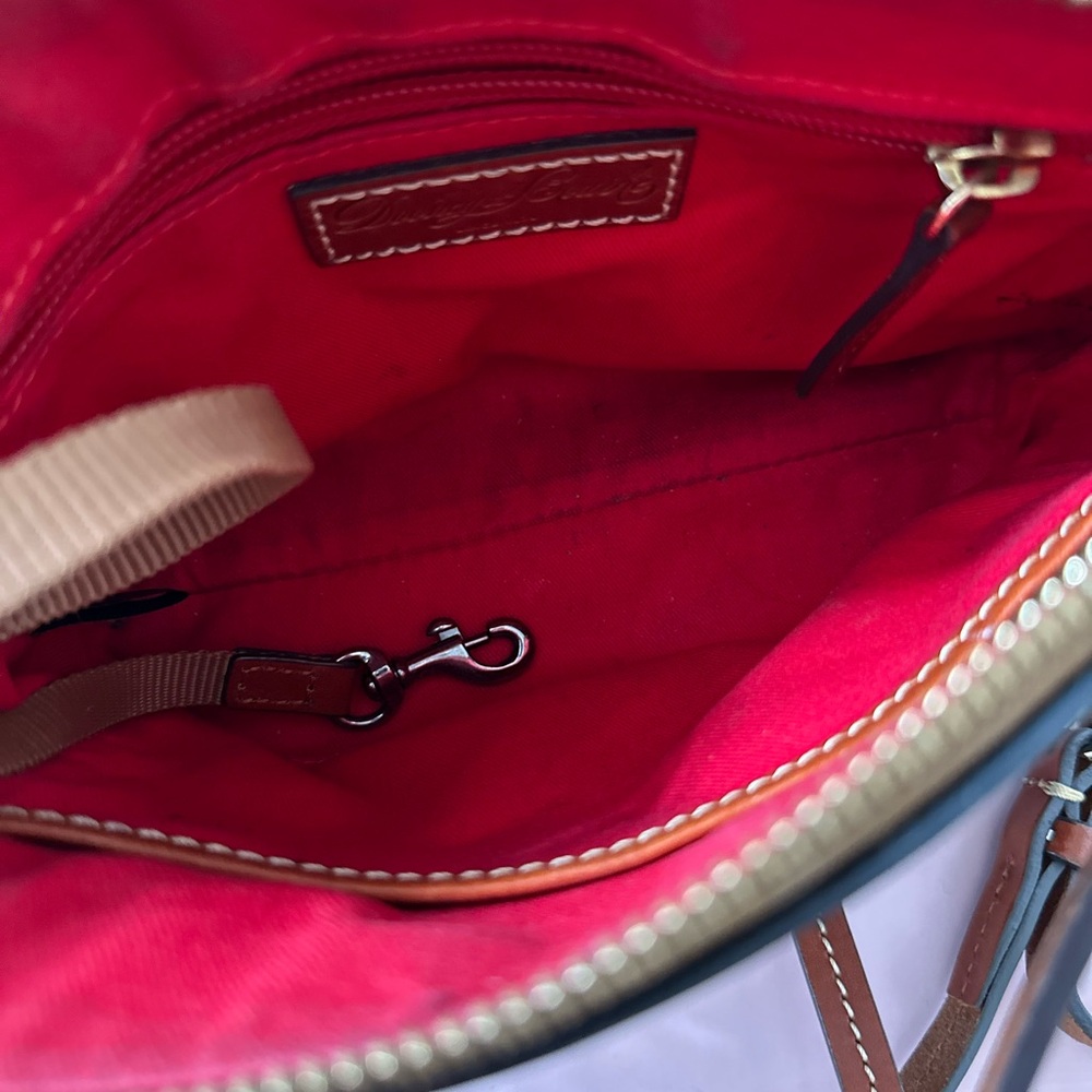 Dooney & Bourke Black and Brown Crossbody Bag - Picture 5 of 5